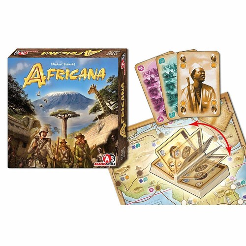 Africana Abacus Games Board Game Family Game Strategy Game Kenner - Picture 6 of 10