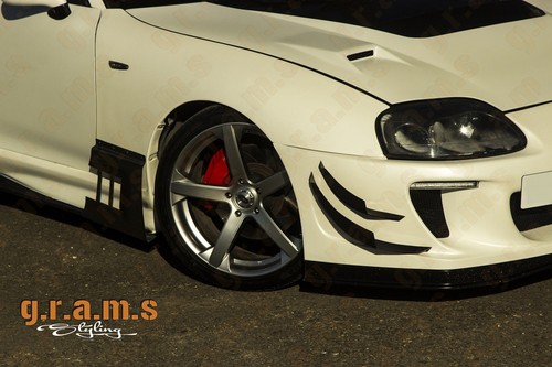 Toyota Supra Ridox Style Front Bumper v9 - Picture 6 of 16