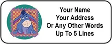 30 Eeyore Personalized Address Labels