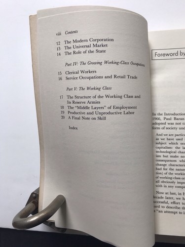 Labor And Monopoly Capital. Harry Braverman. Paperback 1974. - Picture 4 of 16