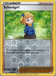 Schoolgirl 239/264 Reverse Holo Fusion Strike