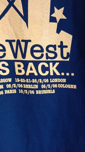 Vintage Kanye West Concert T Shirt The Truth Tour 2006 Cardiff Y2K Size S Rare - Picture 7 of 7
