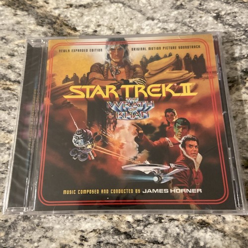 Star Trek II The Wrath Of Khan Soundtrack Retrograde Records CD Brand New - Picture 2 of 6