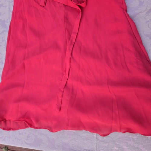 Evening Dress Prom Formal Pageant Dress Halter Lace Up Back Sequined Red Sz 0 - Picture 23 of 24