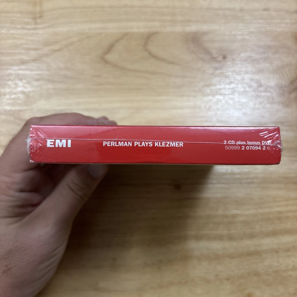 Itzhak Perlman Plays Klezmer (CD, DVD, 2008, 3 Disc, EMI Classics) New Sealed - Image 3 of 4