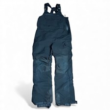 Snow Pants Black Boys Size M All In Motion with Adjustable Straps Preowned