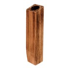 Handmade Plant Pots Wooden Flower Rustic Vase for Decor Planter