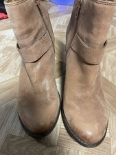 Women's Brown Leather Boots