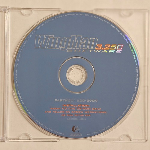 Logitech Wingman 3.25C Software PC CD Part 601 620-3909 - Picture 1 of 2