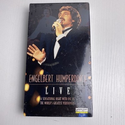 Engelbert Humperdinck: Live (1990 Concert)(VHS, 1997) NEW & SEALED FAST SHIP