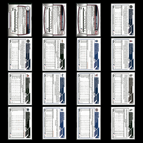 2023 Bowman Chrome Prospects Lot 16 Baseball Cards 1 #ed Parallel - MLB - Picture 2 of 19