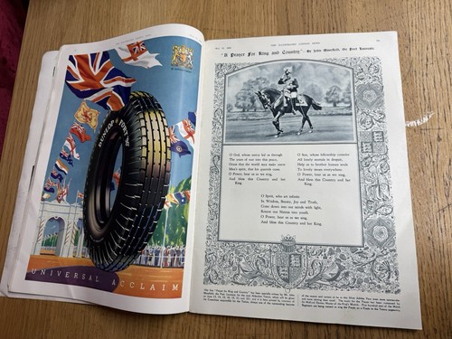 Vintage The Illustrated London news Magazine  silver jubilee May 11th 1935 - Foto 6 di 16