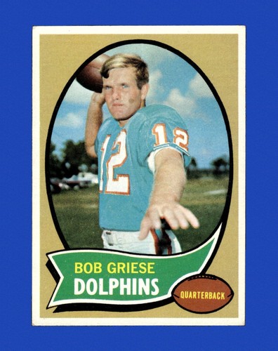1970 Topps Set-Break # 10 Bob Griese EX-EXMINT *GMCARDS*