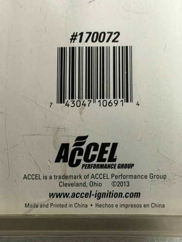 ACCEL 170072 HEI Battery and Tachometer Pigtail Connector (NEW) - Picture 6 of 6