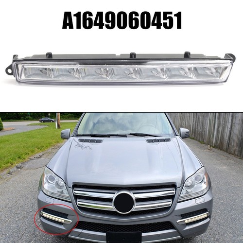 Right Side Fog Lamp with LED Daytime Running Light for Benz X166 X164 W166 - Picture 3 of 11