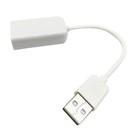 Sound Card Adapter Cable Usb Stereo Audio Interface for Pc 2.0 with Line