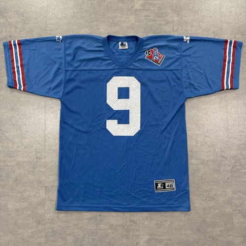 Steve McNair 1995 Rookie Houston Oilers Vintage Starter Jersey Tennessee 1990s - Picture 2 of 16