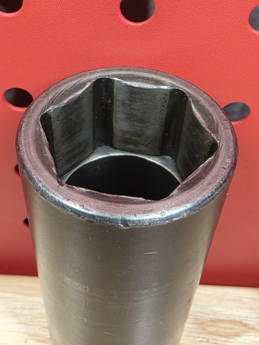 Snap-on Tools SIM360 1-1/8" SAE 1/2" Drive 6-Point Deep Impact Socket USA  - Picture 4 of 24