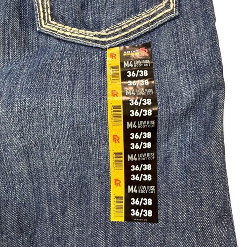 Ariat M4 Low Rise Boot Cut Jeans 36x38 Flame Resistant Denim Work Pants NWT - Picture 6 of 19