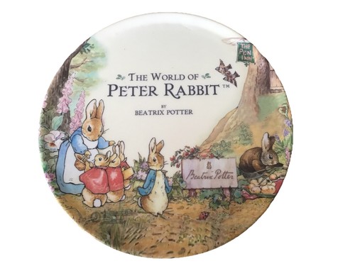 THE WORLD OF PETER RABBIT Melamine Coaster, Plate, LIKO MELAMINE WEAR 16 x 16cm - Picture 1 of 2