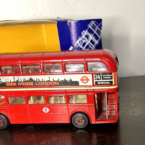 Corgi Die-Cast London Red Double-Decker Bus Collectible Boxed Model 1980s - Picture 6 of 6