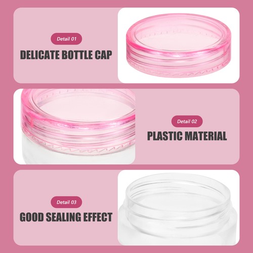 20 Pcs 5g Round Cream Box Cream Bottle Cosmetic Separated Bottle Empty ( ) - Bild 5 von 12