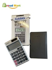 Casio Wallet Size Large Display Handheld Calculator SL-300SV Solar + Battery