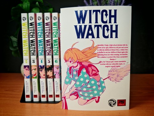 Witch Watch Manga Inglese Vol 1-13 Set Completo Fumetti di Kenta Shinohara - DHL - Foto 3 di 16