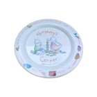Humphrey's Corner Melamine Hard Plastic Children's Plate 2003 Sally Hunter Prelo