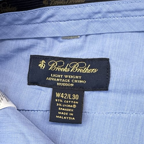 Pantalones chinos Brooks Brothers Hudson para hombre W42 L30 lote de 2 beige y caqui - Imagen 2 de 17