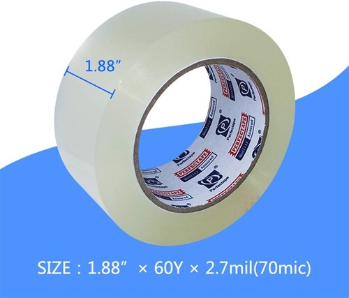 Heavy Duty Shipping Tape 36 Rolls - 1.88" x 60 Yards - Picture 4 of 8