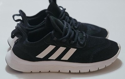 adidas Dario Black/White Low Top Lace Up Athletic Sneakers for Women SIZE 8.5