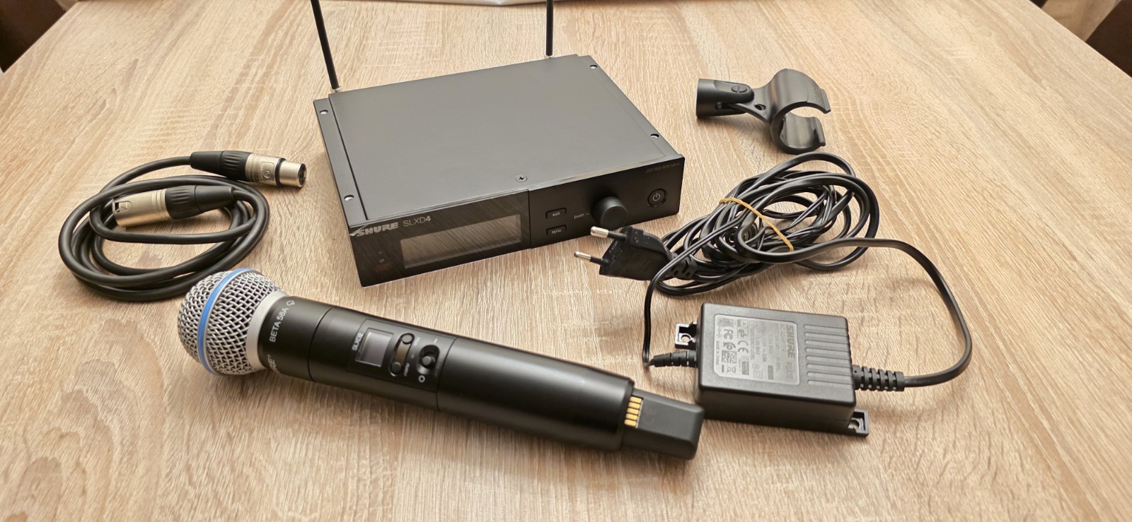 Funkmikrofon Shure SLXD24 Beta58a neuwertig