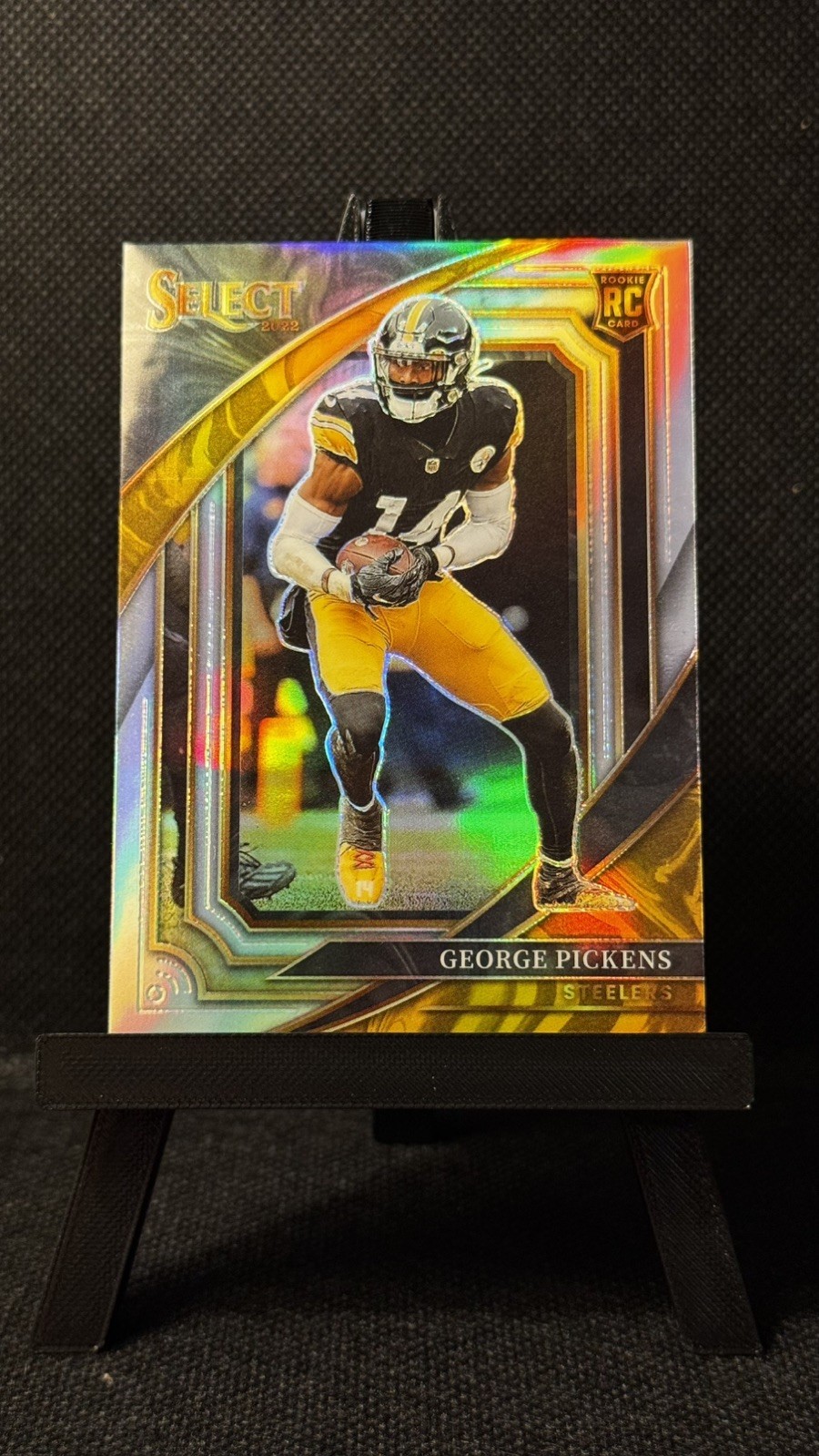 GEORGE PICKENS 2022 SELECT SUITE LEVEL SILVER SP ROOKIE RC #343 STEELERS
