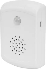Talking Products, Voice Recordable PIR Infrared Motion Sensor Detector White 