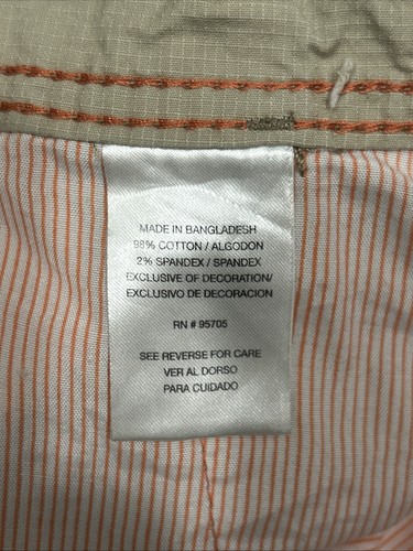 NUEVO Pantalones Cortos Carga Iron Co Elastizados 8 Bolsillos Ajuste Regular 98% Algodón Talla 38 (L2) - Imagen 6 de 7