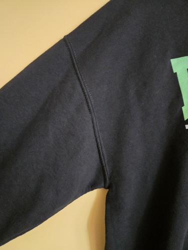 2022 Black Adult Large Playboy 53 Athletics Pullover Hoodie | Green & White Logo - Picture 7 of 24