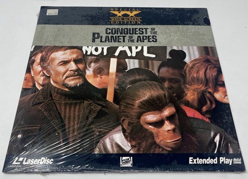 CONQUEST OF THE PLANET OF THE APES Laserdisc BRAND NEW SEALED WIDESCREEN Ed. - Picture 1 of 4