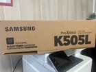 Samsung CLT-K505L K505L Schwarz Tonerkassette - Open Box - versiegelte Tasche