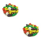  Set of 2 Gefälschte Gemüseverzierung Dekoratives Stellen Sie Sich Vor, Spielen