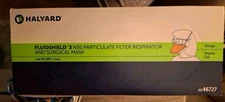 Halyard 46727 Fluidshield Particulate Filter N95 Respirator Mask 35/Pk Orange
