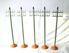 AC4910: Replica Bing 0/1 Gauge Telegraph Poles (5)