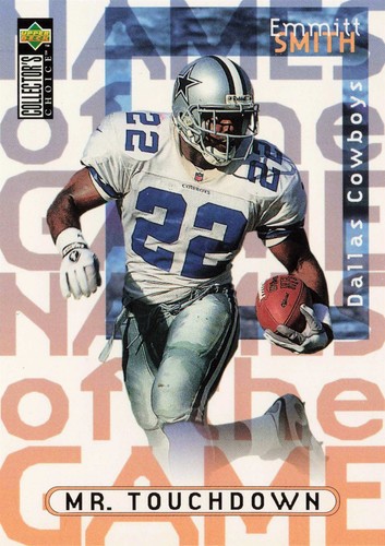 Emmitt Smith 1997 Collector's Choice Names of the Game #59 - Picture 1 of 2