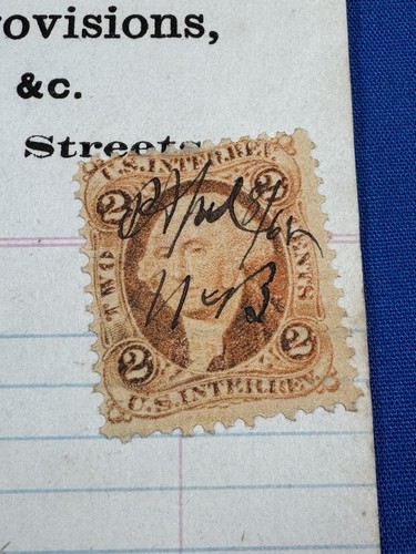 1868 Receipt UTLEY & BOYNTON Wholesalers Produce, Beef, Pork, Butter ~ Boston MA - Picture 2 of 8