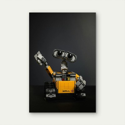 LEGO Ideas Pixar WALL-E Set  Wall Art Poster Choose Your Size