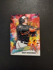 ADLEY RUTSCHMAN 2023 Topps Chrome RC Future Stars LOGOFRACTOR card #FS-1 Orioles