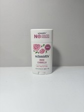 Schmidt's Deodorant Stick Rose  Vanilla 75g - 48 Hour protection