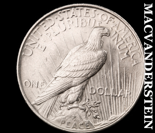 1922 Peace Dollar - Choice Gem Brilliant Uncirculated Lustrous #D3710 - Picture 2 of 2