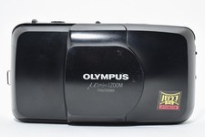  Near MINT Olympus  mju Zoom Panorama Black Point  Shoot 35mm Film From Japan