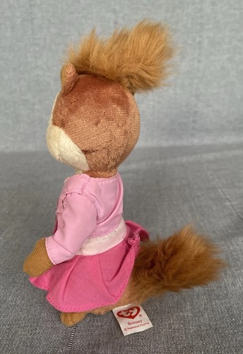 2011 Ty Beanie Baby Performing Brittany Alvin & The Chipmunks Plush 8" Retired - Picture 3 of 10